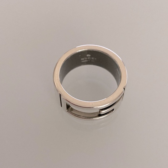 Auth Gucci Ring 925 Silver Size 5 - Picture 3 of 6